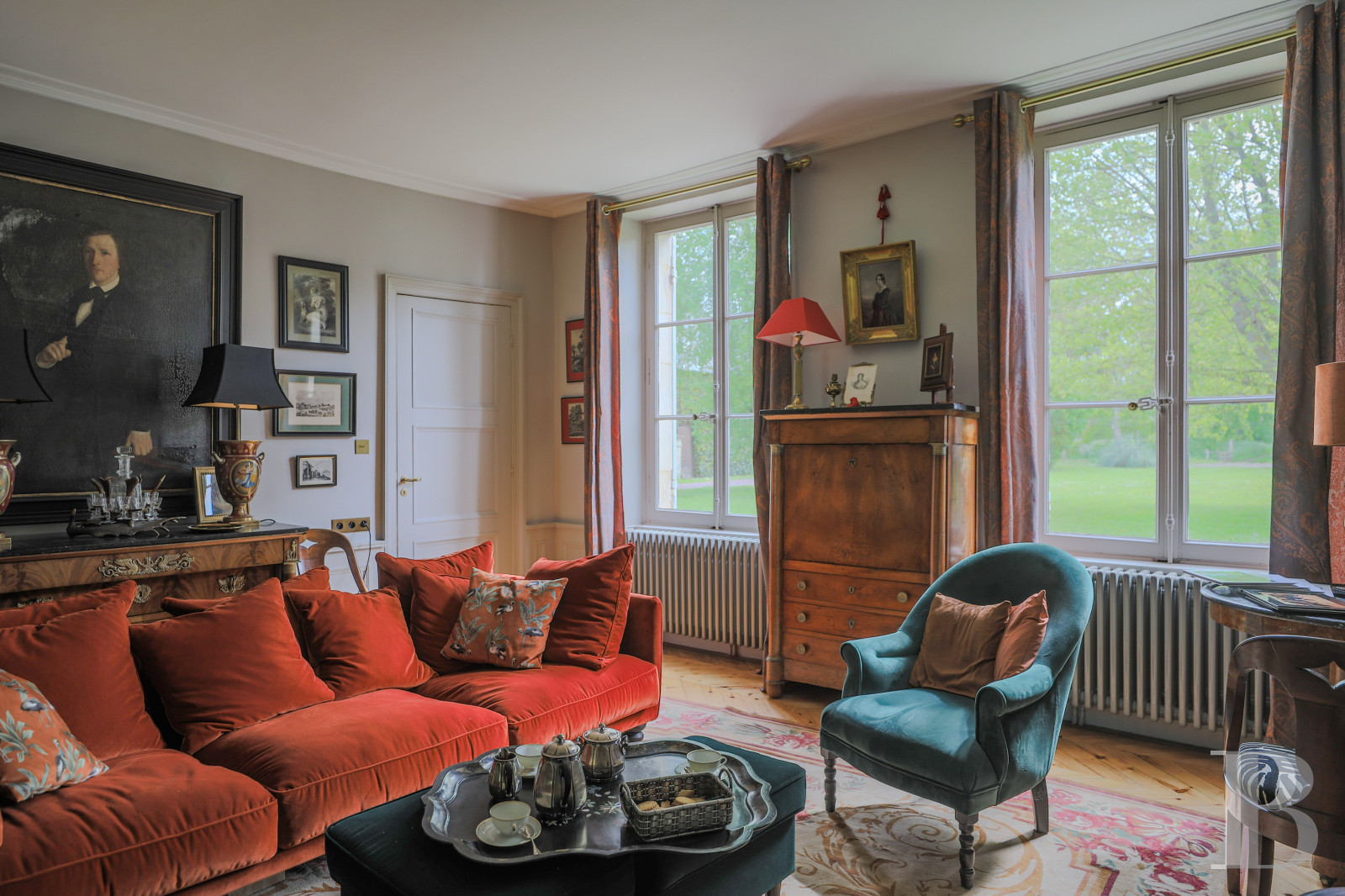 A 19th-century house bordered by a moat, in the Pays d'Auge region, in Normandy  - photo  n°12